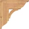Ekena Millwork Thorton Traditional Smooth Bracket w/ Offset Brace, Western Red Cedar, 7 1/2"W x 18"D x 18"H BKT0806X18X18THR01SWR - alternate 2